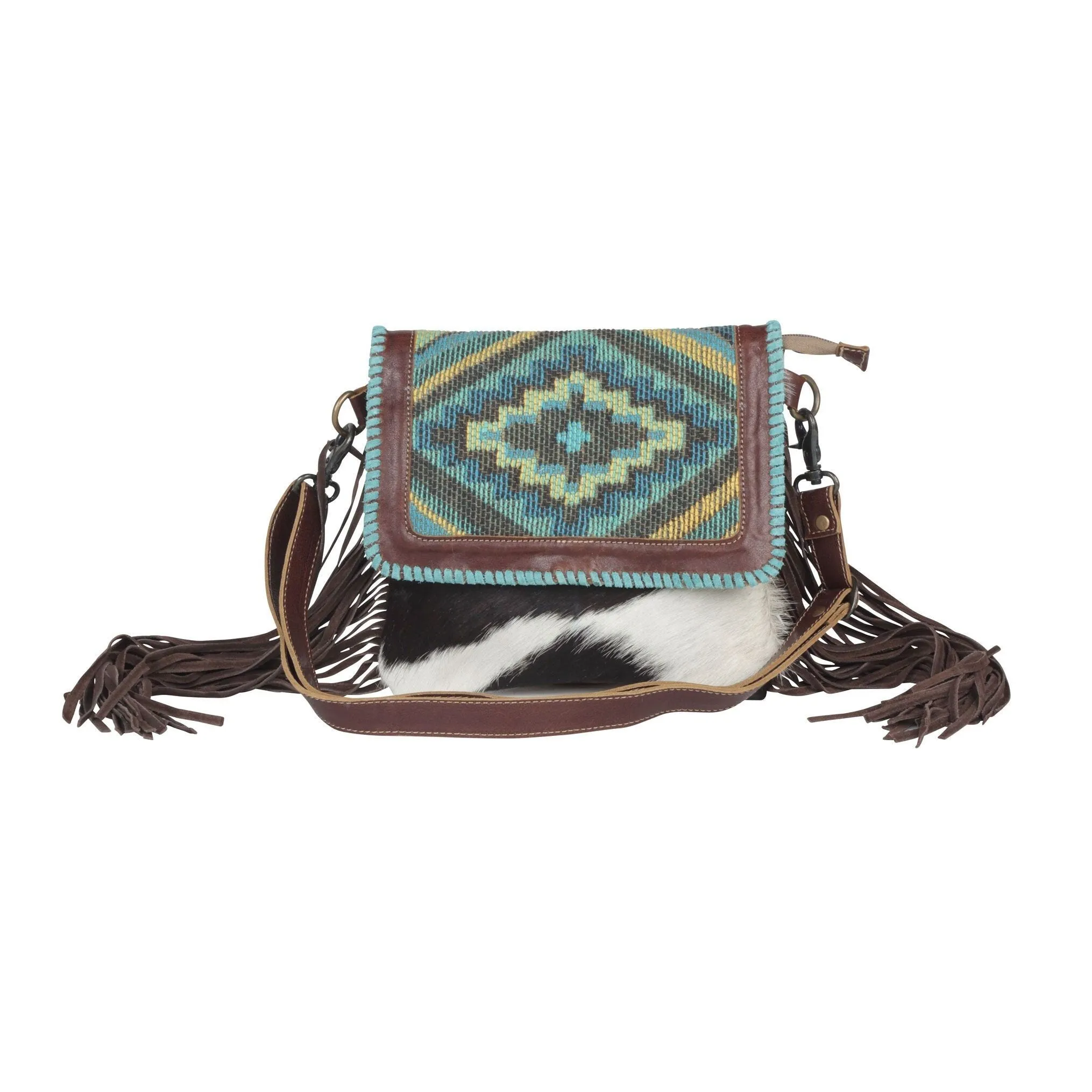 Wilderness Leather Western Crossbody Purse