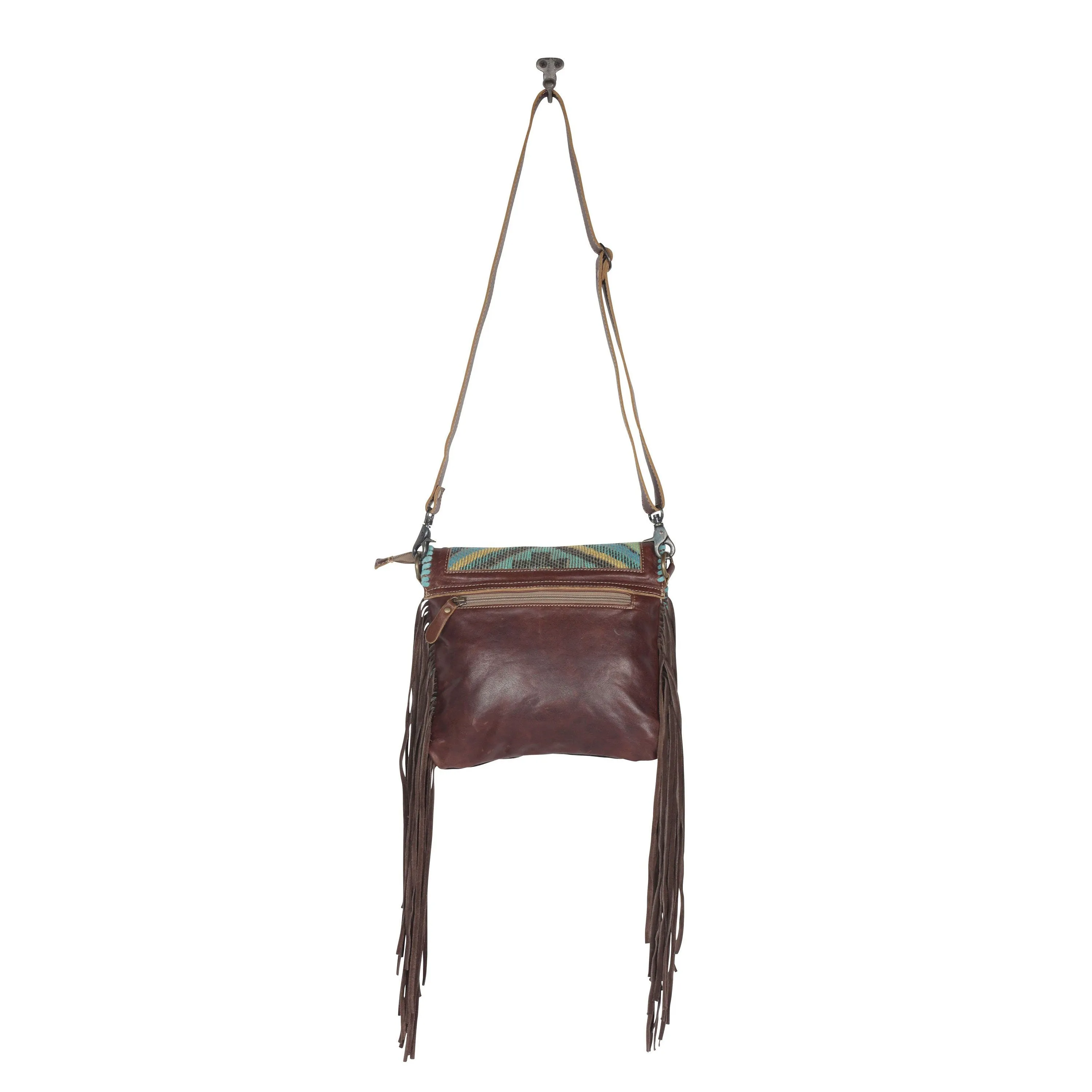Wilderness Leather Western Crossbody Purse