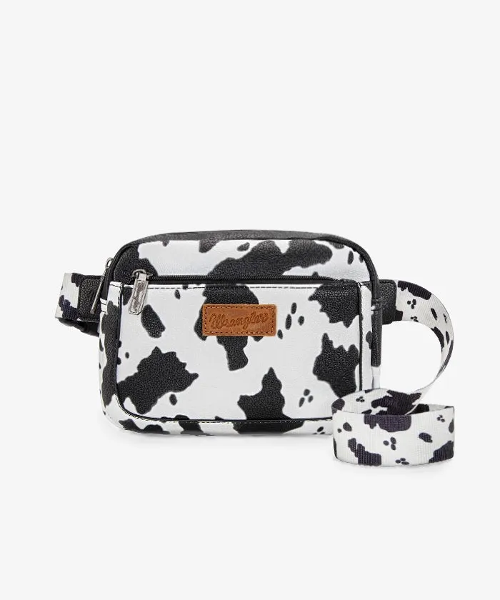 Wrangler Western Womans Cow Print Belt-Bag